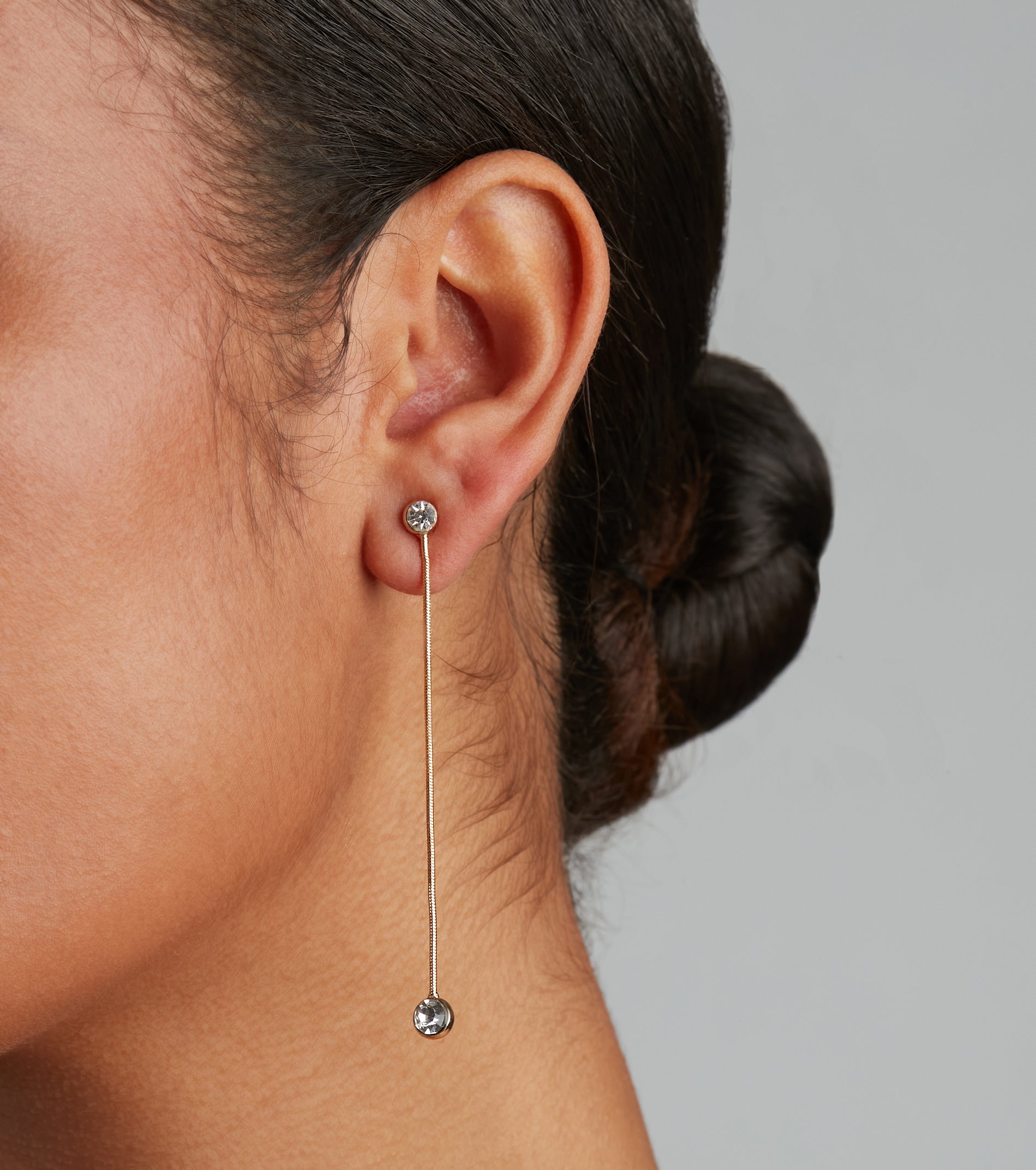 Love Spark Rhinestone Earrings - Image 2