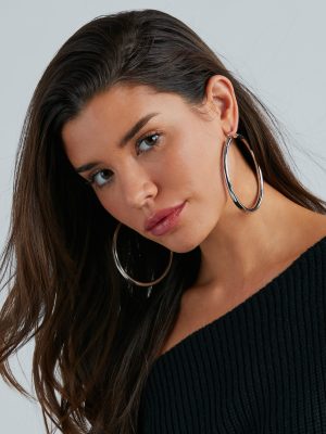 All About The Drama Extra-Large Hoop Earrings