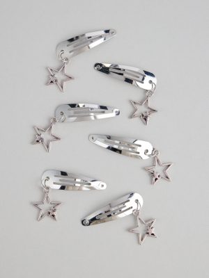 Cosmic Charm Star Six-Pack Barrettes