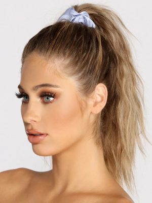 A Pastel Obsession Satin Scrunchies 5 Pack