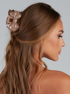 Bow Three-Pack Claw Hair Clips