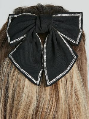 Adorably Chic Rhinestone Bow Barrette