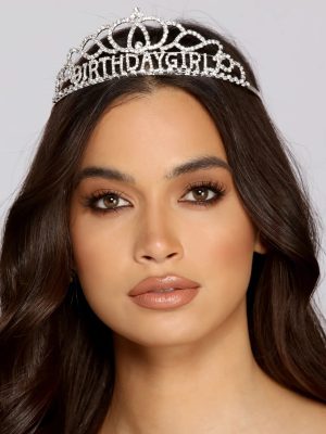 Birthday Girl Rhinestone Tiara