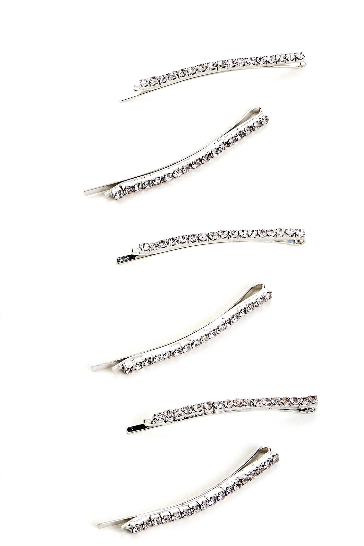 Radiant Rhinestone Bobby Pin Set - Image 2