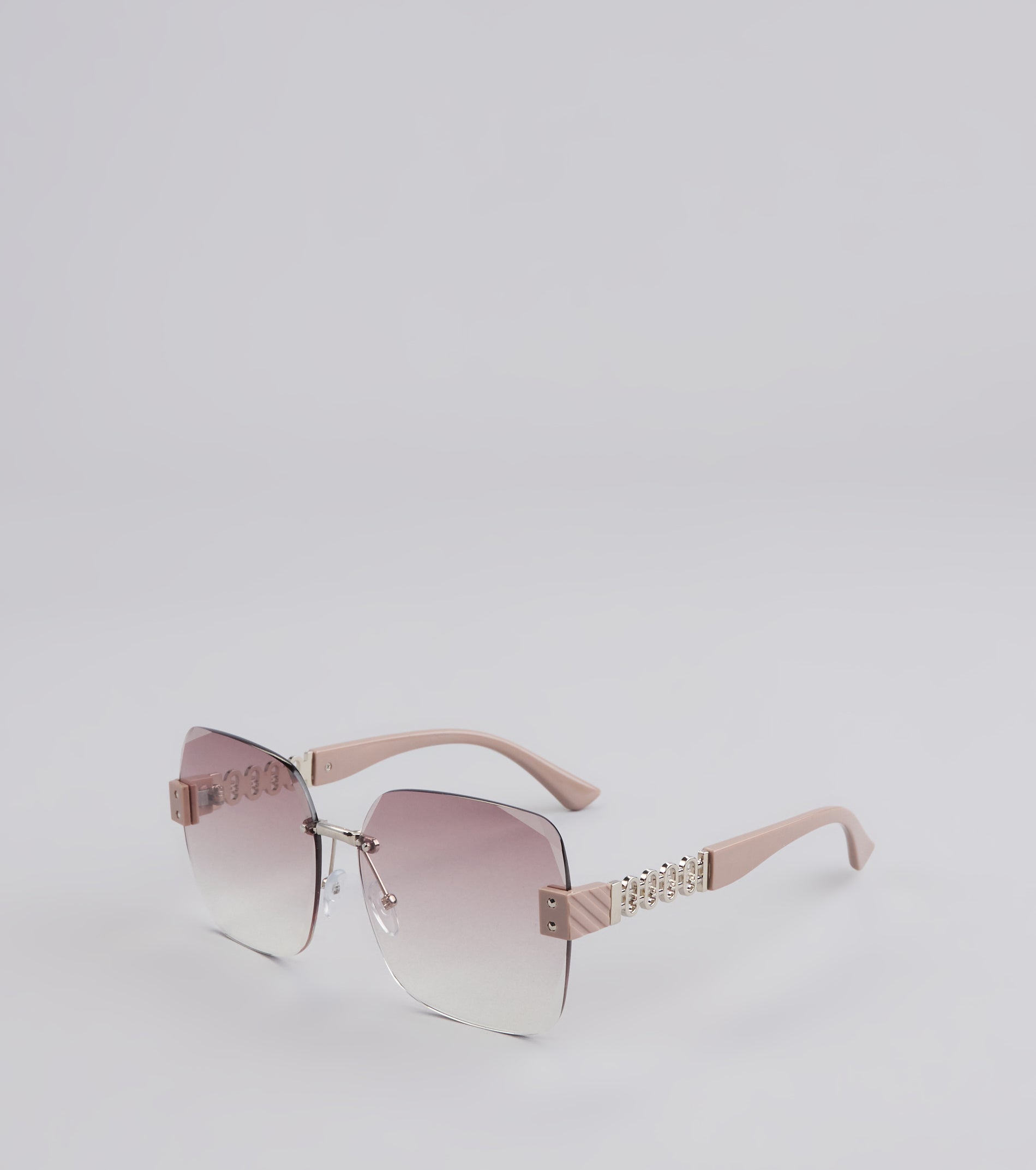 Out Of Office Gradient Oversized Sunglasses - Image 3