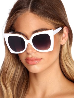 Squared And Fab Sunglasses