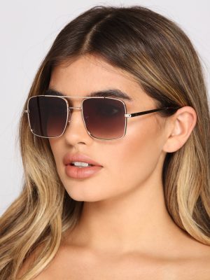 Sleek Style Ombre Sunglasses