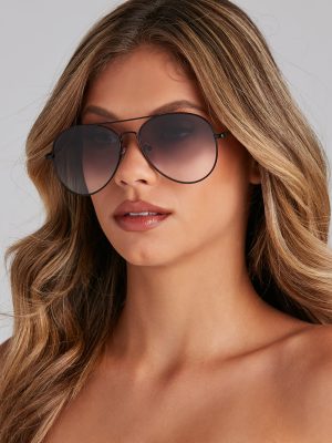 Top Style Ombre Aviators