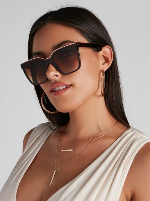 Top Down Square Sunglasses