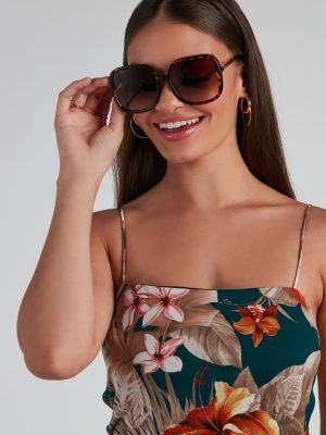 So Shady Square Oversized Sunglasses