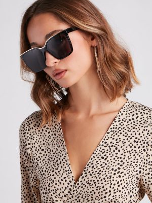 Such A Diva Oversized Sunglasses