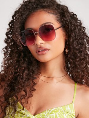 Smoke And Mirrors Square Sunglasses