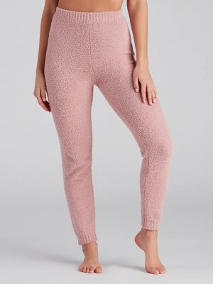 Cozy Snuggles Chenille PJ Leggings
