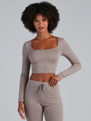 Cozy Essential Pajama Top