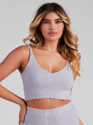 Forever Cozy Chenille Pajama Tank