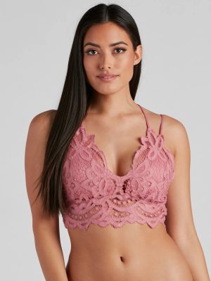Femme Boho Crochet Lace Bralette
