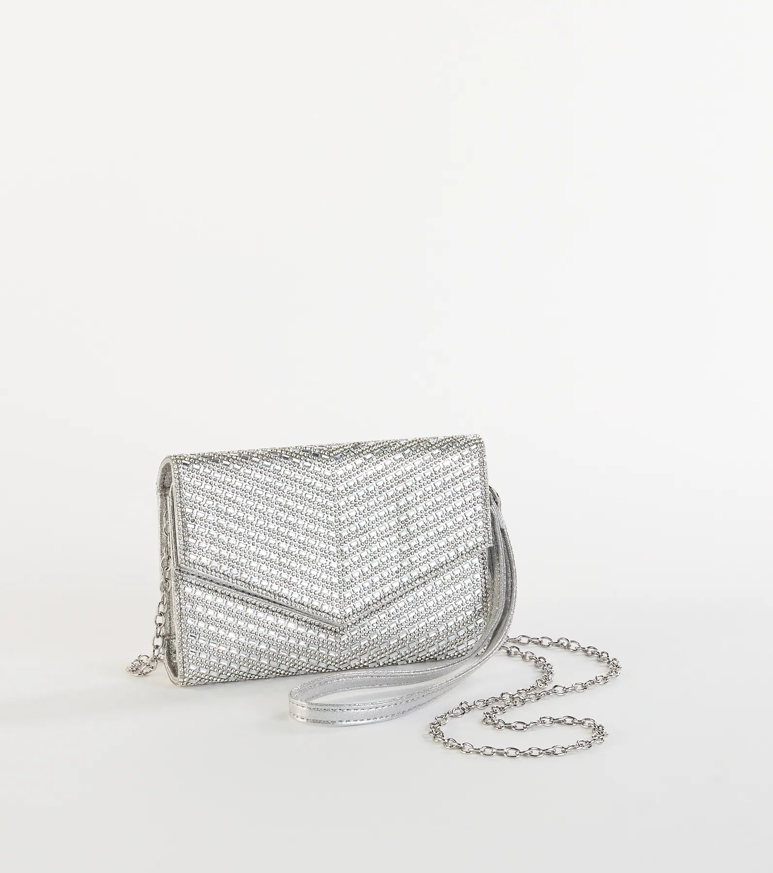 Let's Have A Toast Rhinestone Crossbody Wallet - Image 2