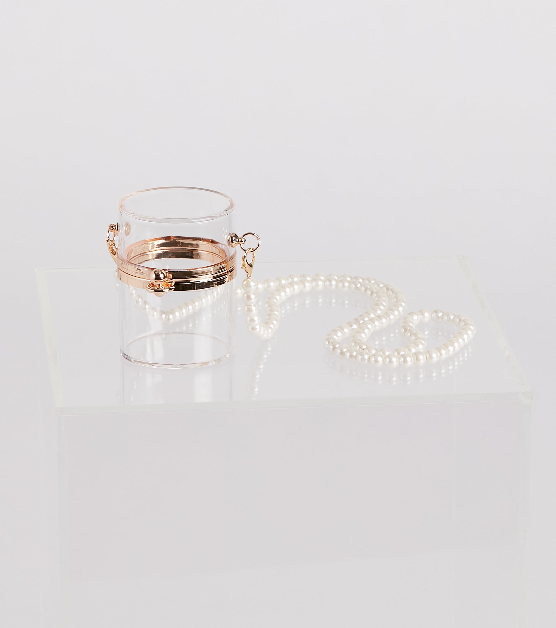 Living The Chic Life Clear Crossbody Bag - Image 2