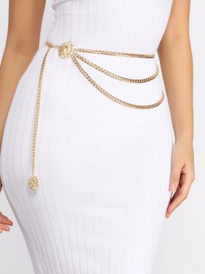 Born A Lion Chain-link Belt