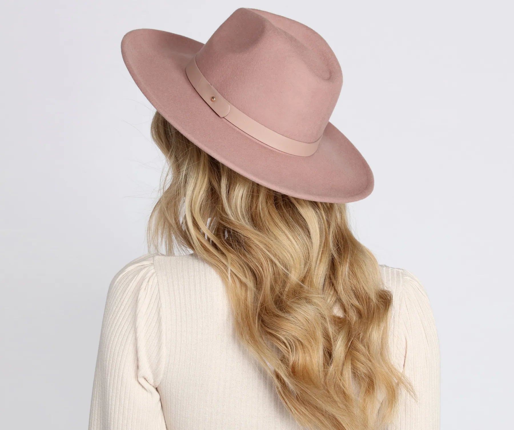 All You Need Wide-Brim Fedora Hat - Image 8