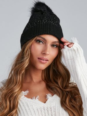 Chill Out Heat Stone Knit Beanie