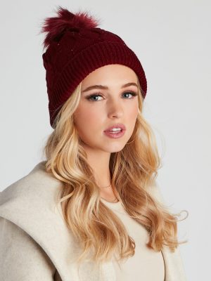 Autumn Shine Rhinestone Beanie