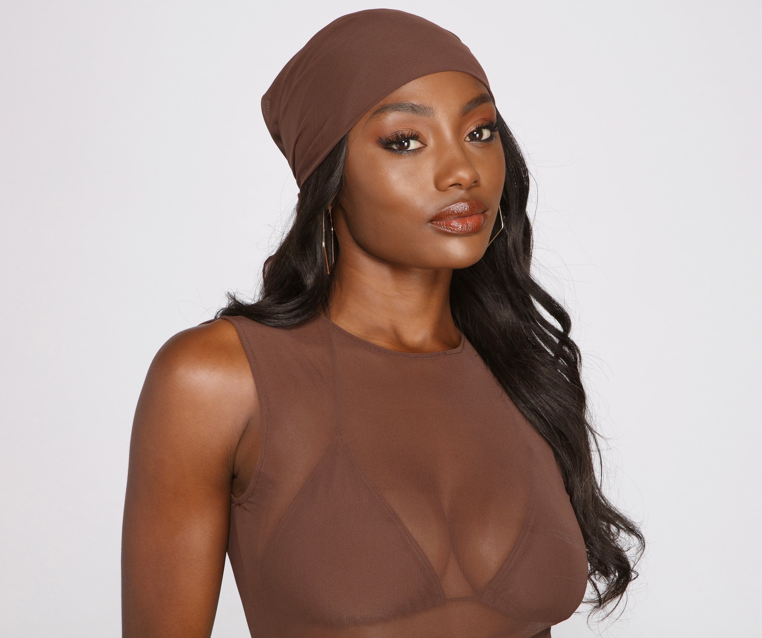 Chic Vibes Mesh Headwrap - Image 4