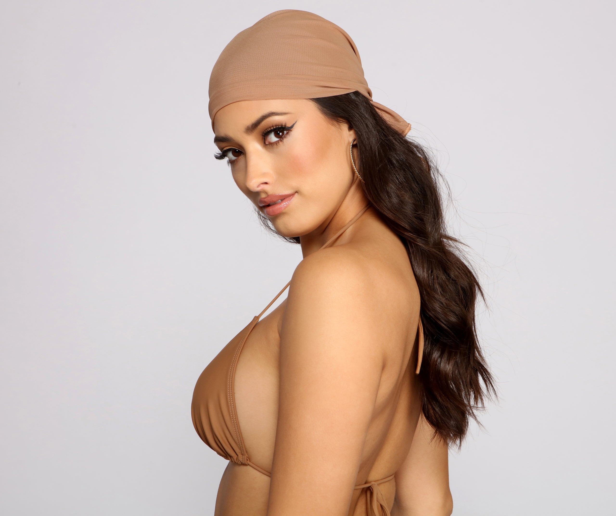 Chic Vibes Mesh Headwrap - Image 2