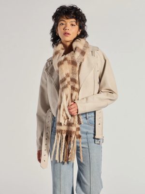 Plaid Moment Blanket Scarf