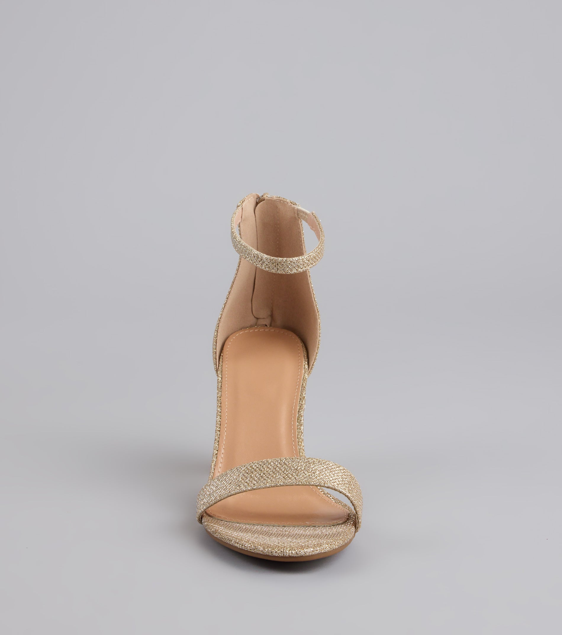 Cue The Compliments Glitter Block Heels - Image 7