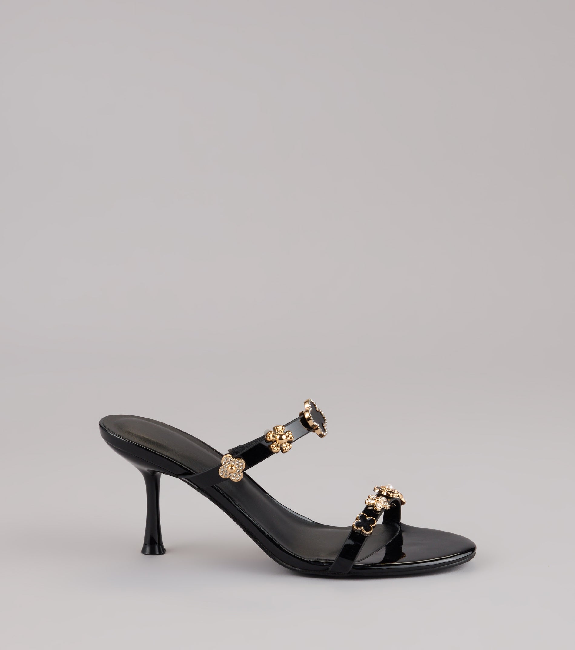 Out All Night Charm Strap Stiletto Heels - Image 3