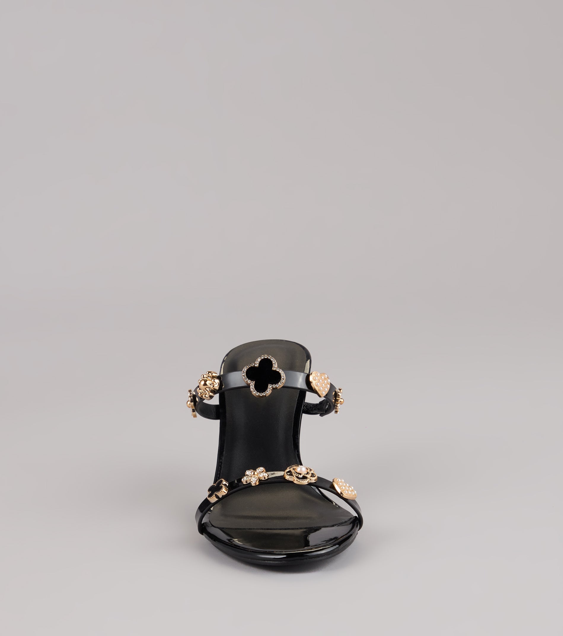 Out All Night Charm Strap Stiletto Heels - Image 4
