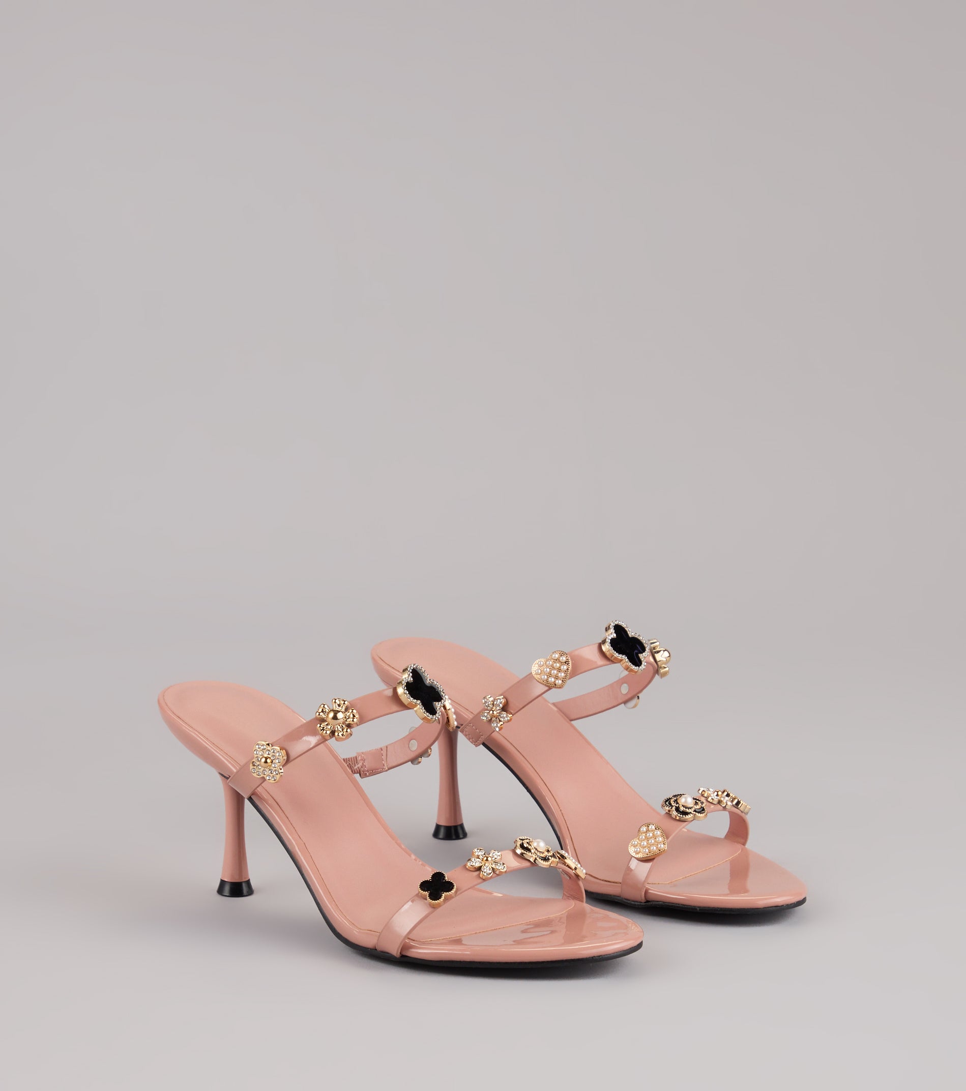 Out All Night Charm Strap Stiletto Heels - Image 6