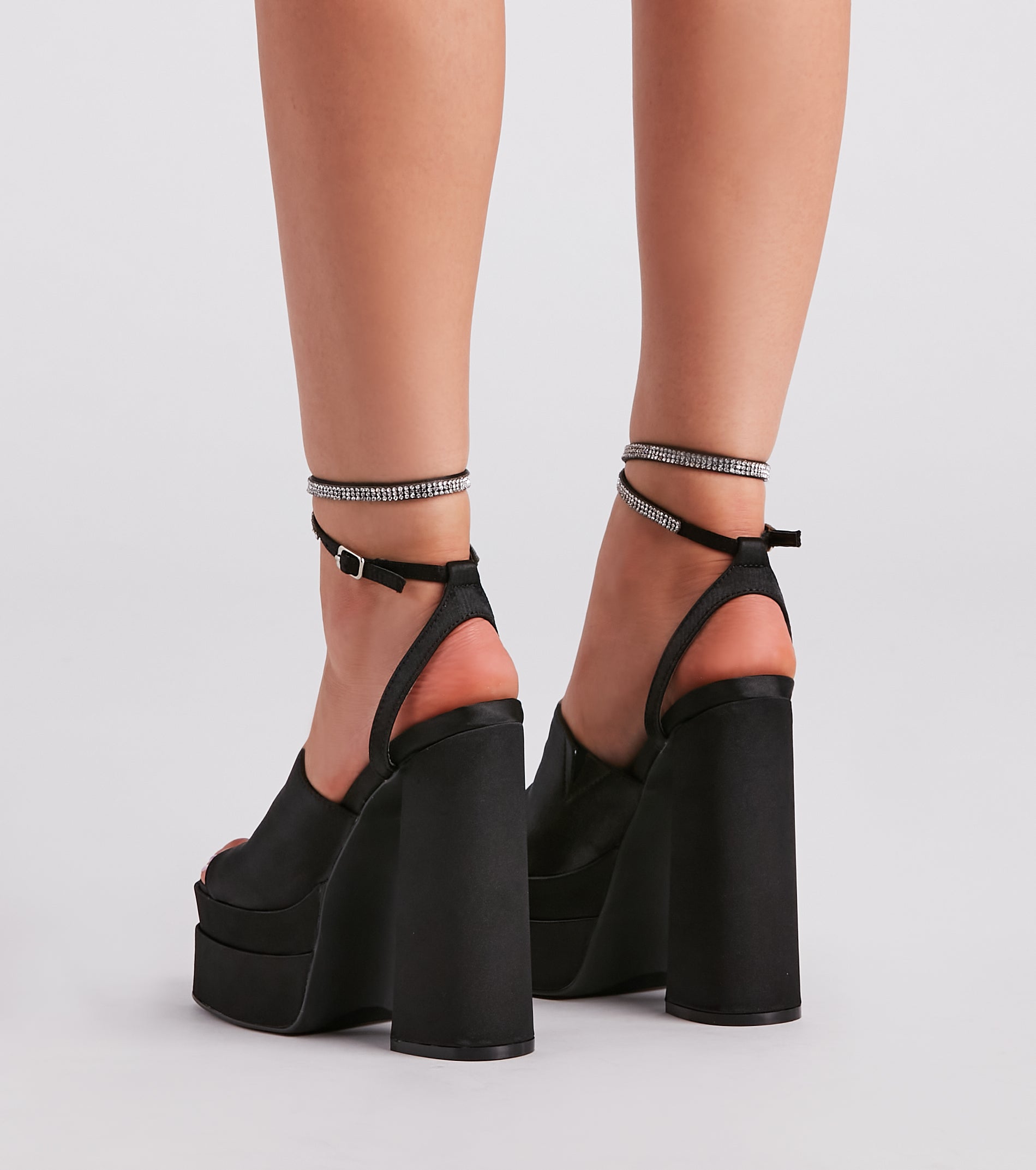 Made For The Drama Platform Block Heels - Image 4