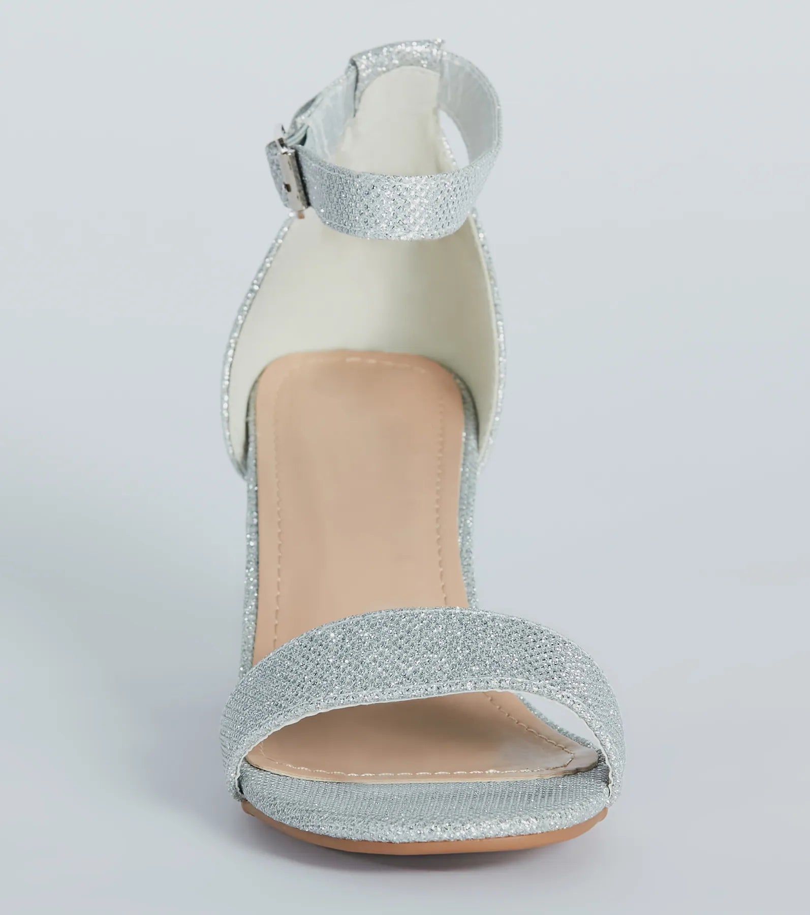 Shine Factor Metallic Low-Block Heels - Image 7