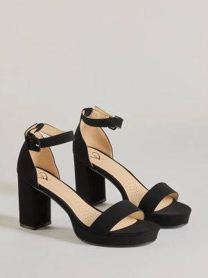 Elevated Glam Platform Block Heels
