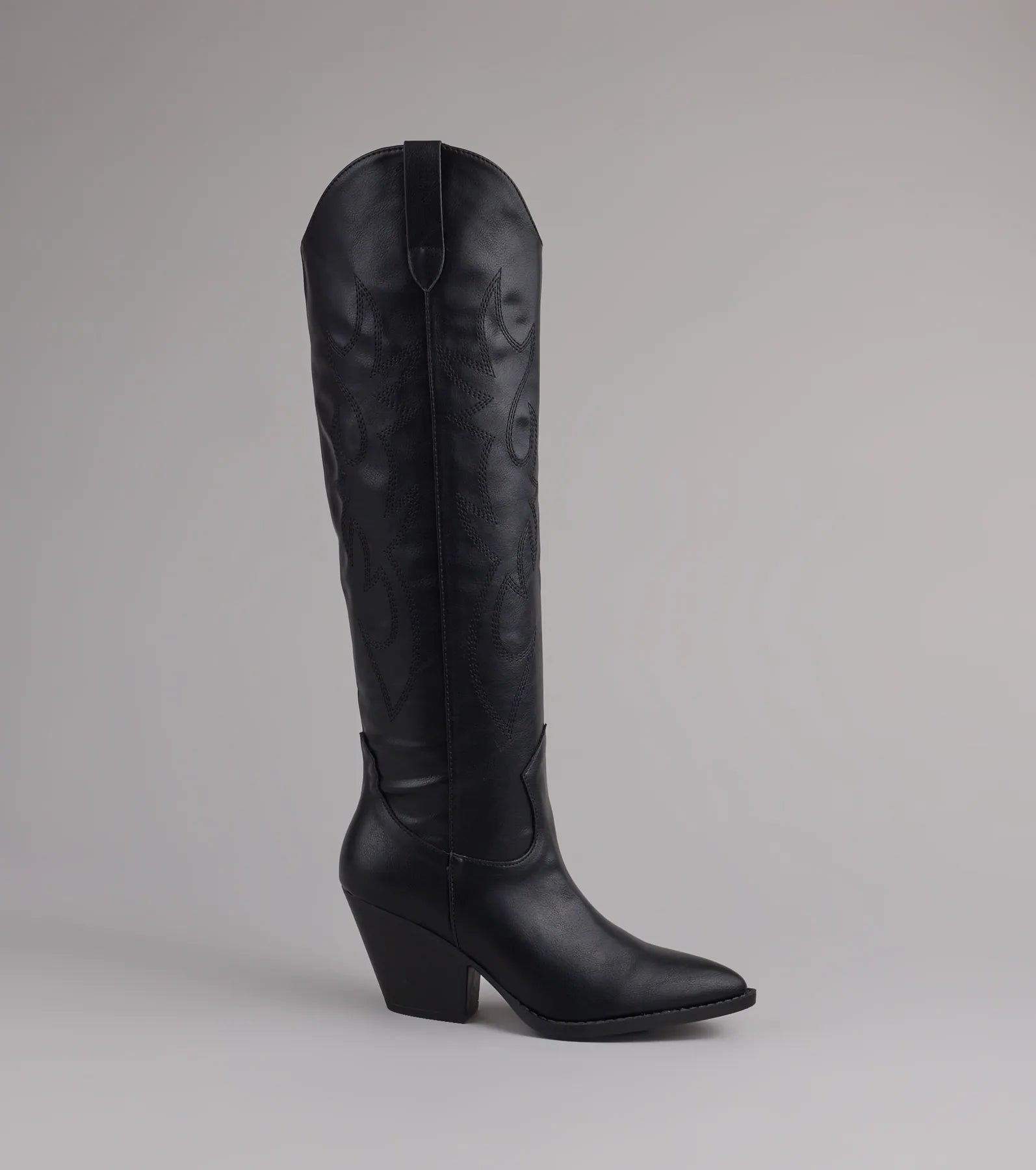Lone Star Girl Knee High Cowboy Boots - Image 7