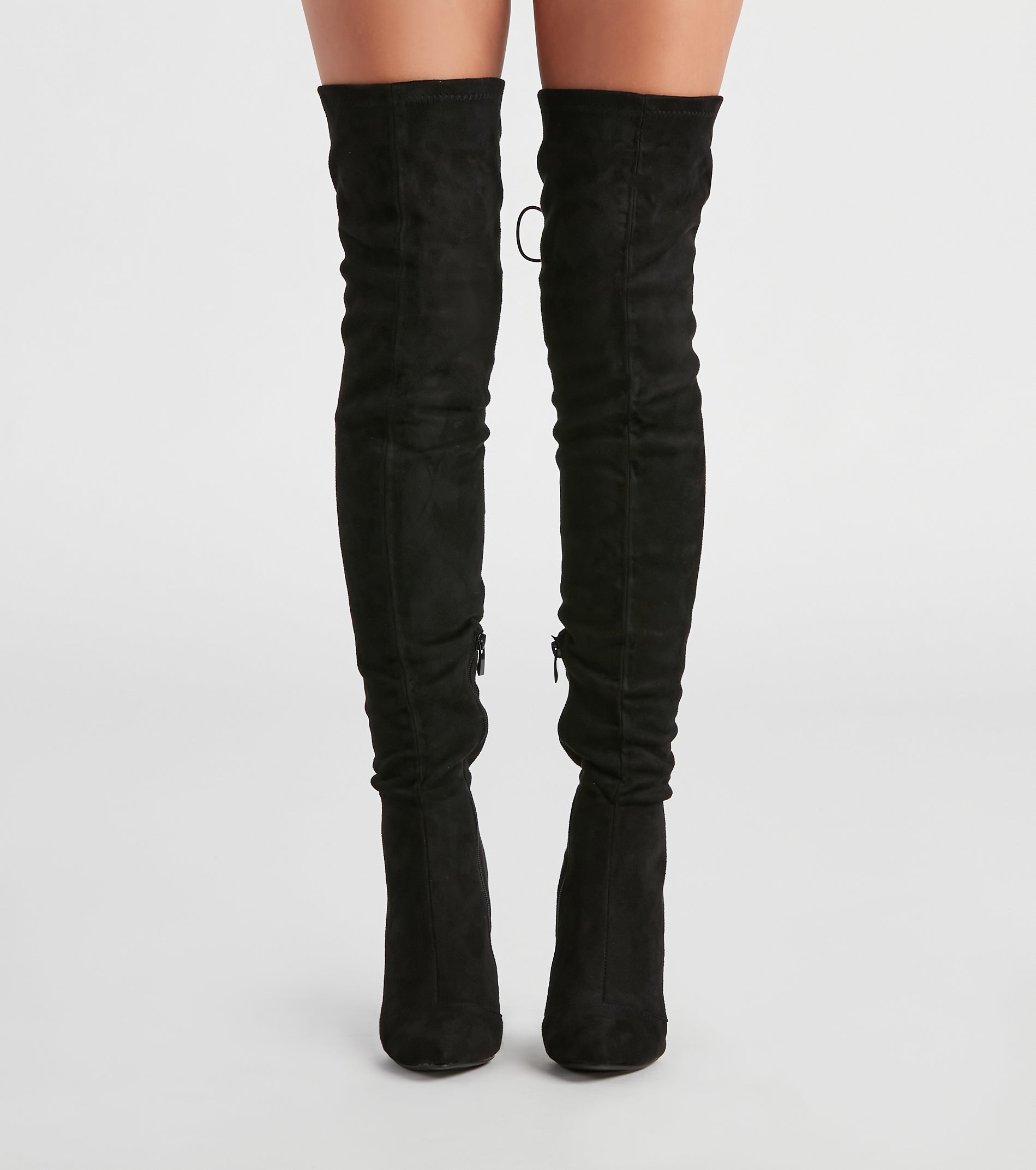 Stacked On Style Lace-Up Boots - Image 3