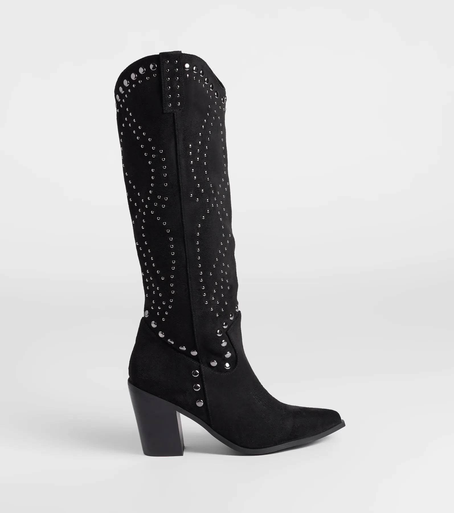 Western Edge Studded Cowboy Boots - Image 3
