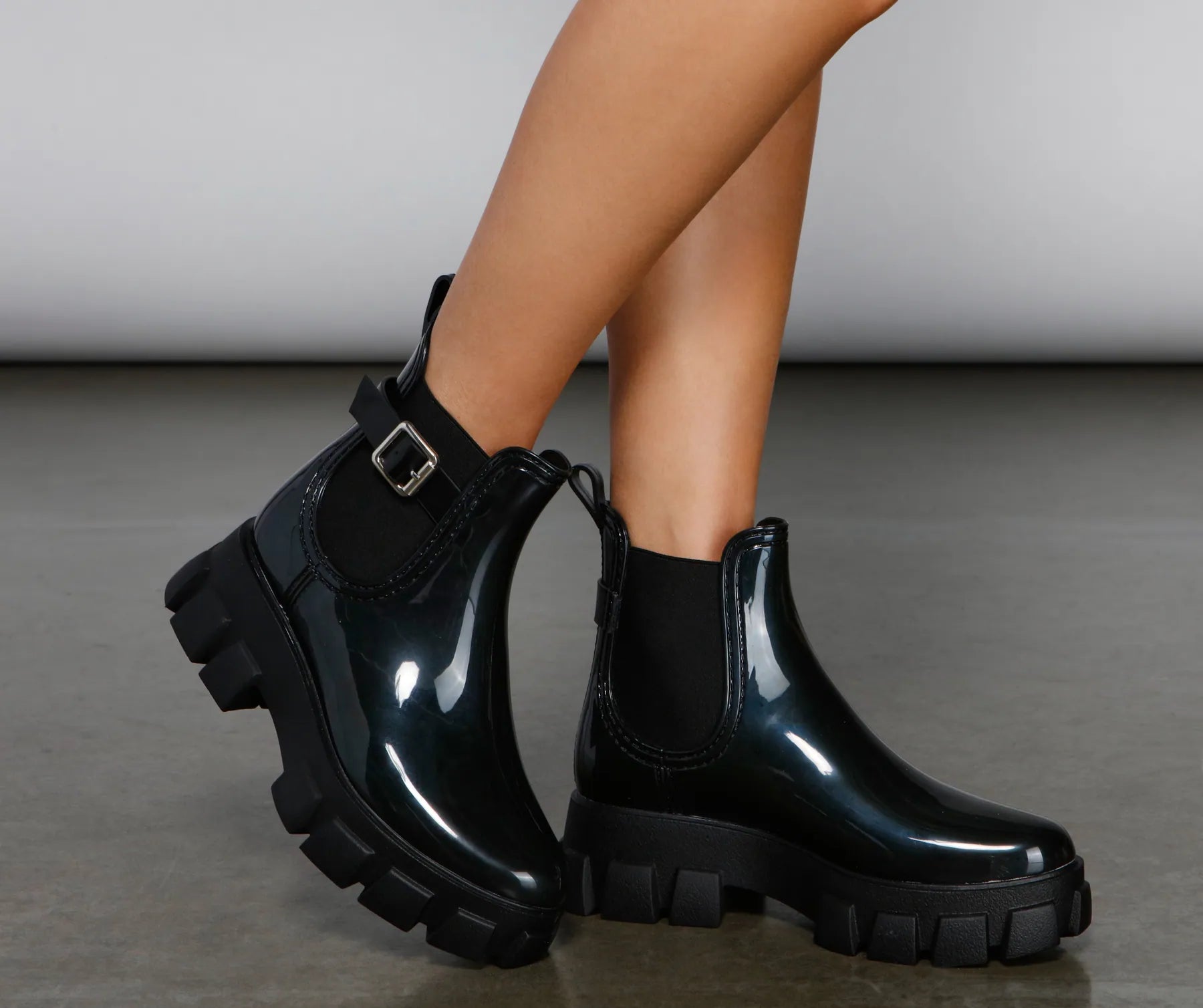 Major Baddie Lug Sole Booties - Image 3