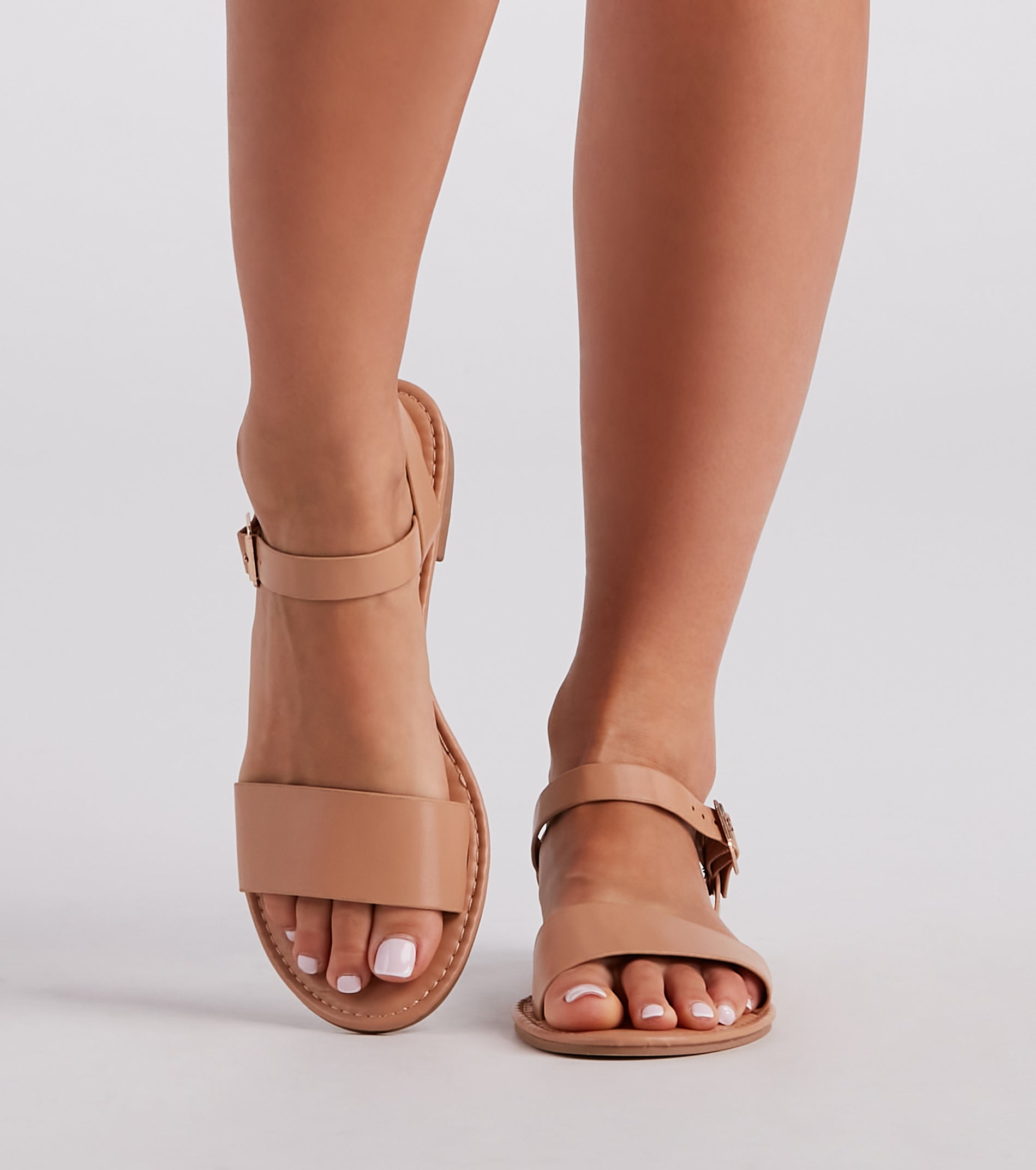 So Effortless Chic Strappy Sandals - Image 2