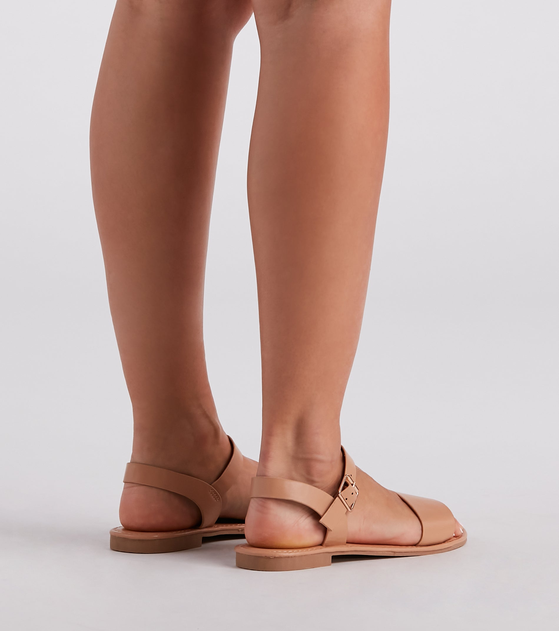 So Effortless Chic Strappy Sandals - Image 4