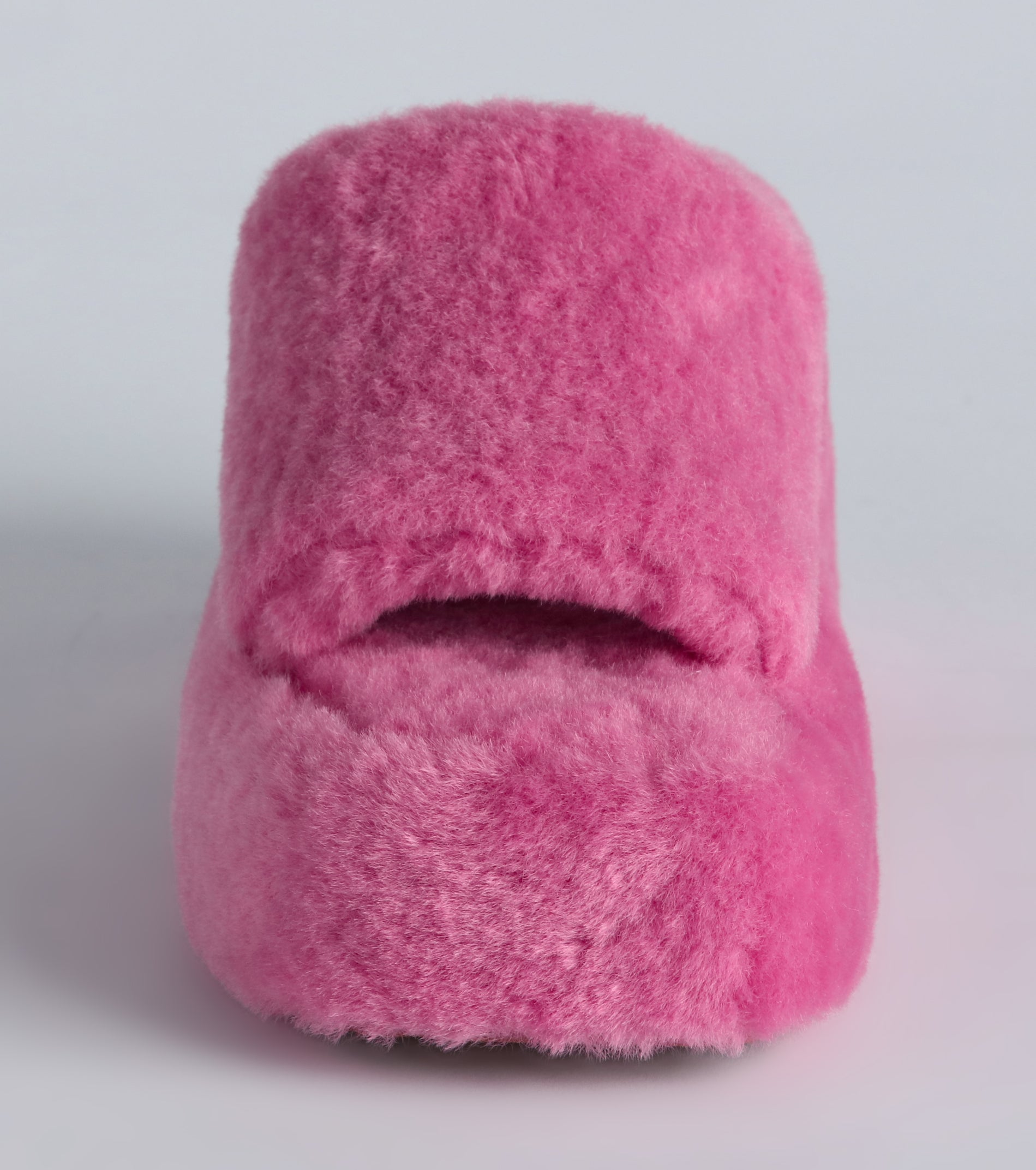 Hello Fabulous Fuzzy Platform Slippers - Image 7
